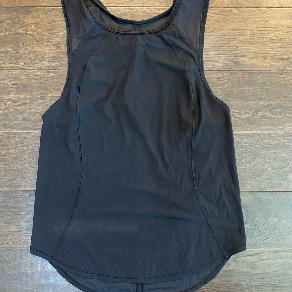 lululemon athletica Black Tank Top